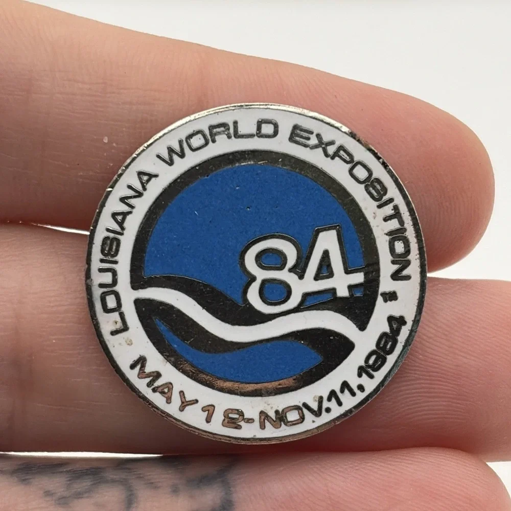 1984 Louisiana World Exposition Lapel Hat Pin
